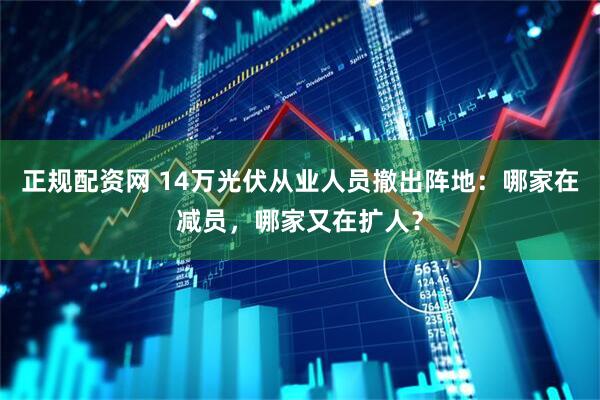 正规配资网 14万光伏从业人员撤出阵地：哪家在减员，哪家又在扩人？