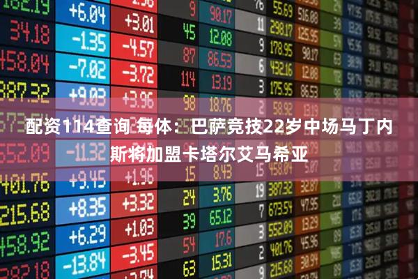 配资114查询 每体：巴萨竞技22岁中场马丁内斯将加盟卡塔尔艾马希亚